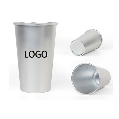 15Oz Discoloration Cold Drink Cup Made Of Aluminum